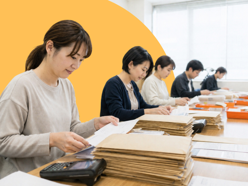 受け取り・データ化 (Inbound)